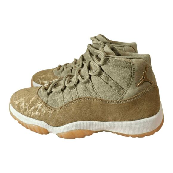 NIKE Air Jordan 11 Retro \'Olive Lux\' Sneakers Size 10.5W/M9 main image 6